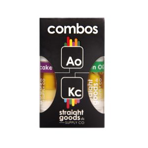 Buy Straight Goods - 2 In 1 Combos - Alien OG x Kush Cake (2 x 1 Gram Carts) at Wccannabis Online Shop