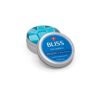 Buy Bliss - Blue Raspberry Gummy 250mg THC at Wccannabis Online Shop