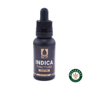 S640A1 1000MG INDICA ONELIFETINCTURE WCCANNABIS