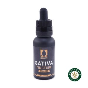 S640A1 2000MG SATIVA ONELIFETINCTURE WCCANNABIS