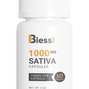 Buy Bless Capsules - 1000mg THC (Sativa) at Wccannabis Online Shop