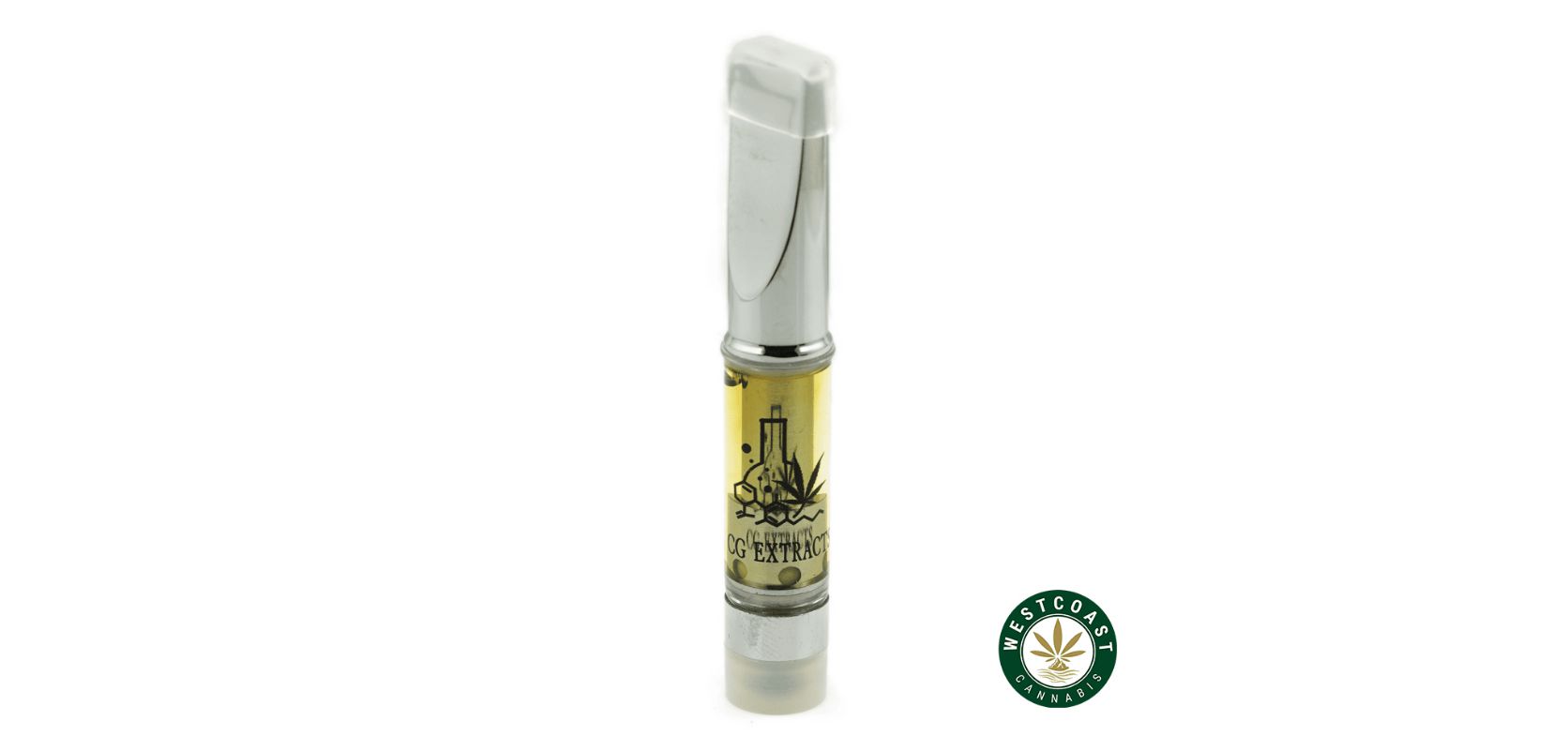Medical marijuana patients may use the CG Extracts Lemon Skunk Cart to help manage depression or stress. 