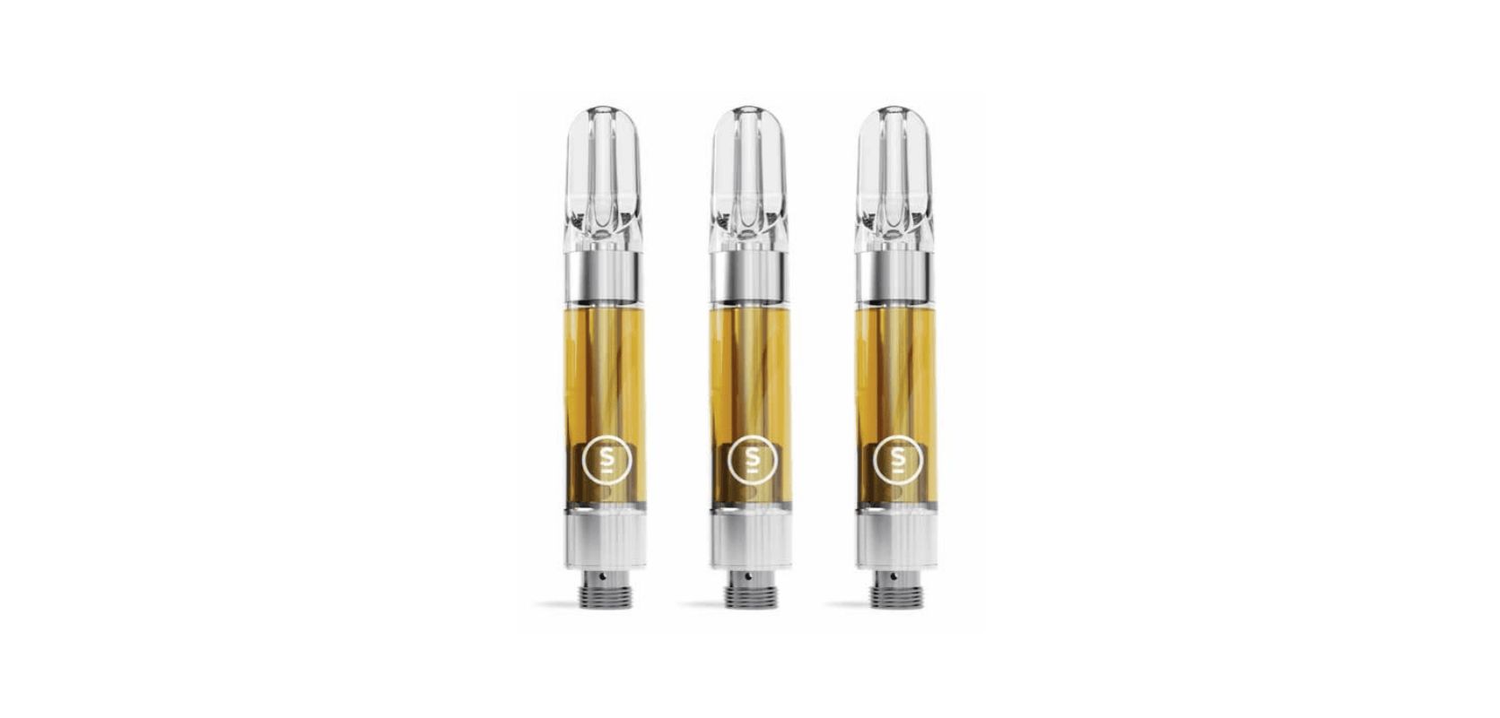 A dab pen cartridge is a small cylindrical container designed to hold semi-solid concentrates/extracts like wax, live resin, or shatter.