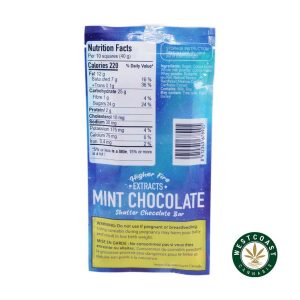 Buy Higher Fire Extracts - Shatter Chocolate Bar - Mint 1000mg THC (Sativa) at Wccannabis Online Shop