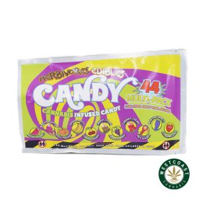 Buy Herbivores Edibles - 44 Multi-pack Variety Candy 1100mg THC at Wccannabis Online Shop