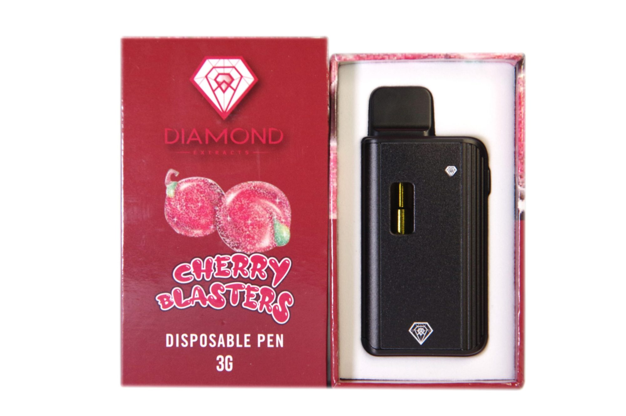 Buy Diamond Concentrates - Cherry Blaster 3G Disposable Pen at Wccannabis Online Store