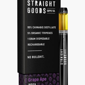 Buy Straight Goods Grape Ape Disposable Pen at Wccannabis Online Shop