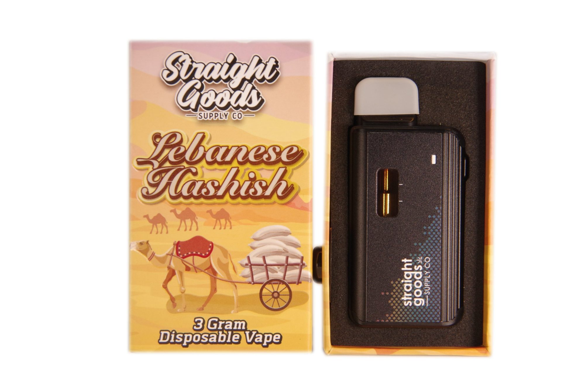 Buy Straight Goods - Lebanese Hashish 3G Disposable Pen at Wccannabis Online Shop