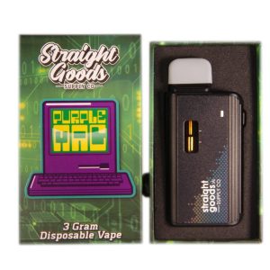 Buy Straight Goods - Purple Mac 3G Disposable Pen at Wccannabis Online Shop