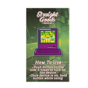 Buy Straight Goods - Purple Mac 3G Disposable Pen at Wccannabis Online Shop