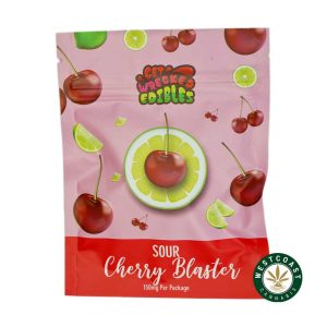 Buy Get Wrecked Edibles - Sour Cherry Blaster 300mg THC at Wccannabis Online Shop