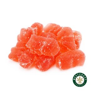 Buy Get Wrecked Edibles - Strawberry Gummy Bears 300mg THC at Wccannabis Online Shop