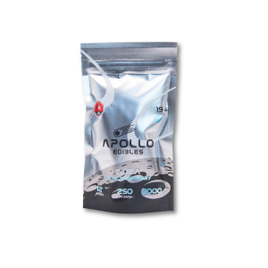 Buy Apollo Edibles - Blue Raspberry Shooting Stars 3000mg THC Indica at Wccannabis Online Shop