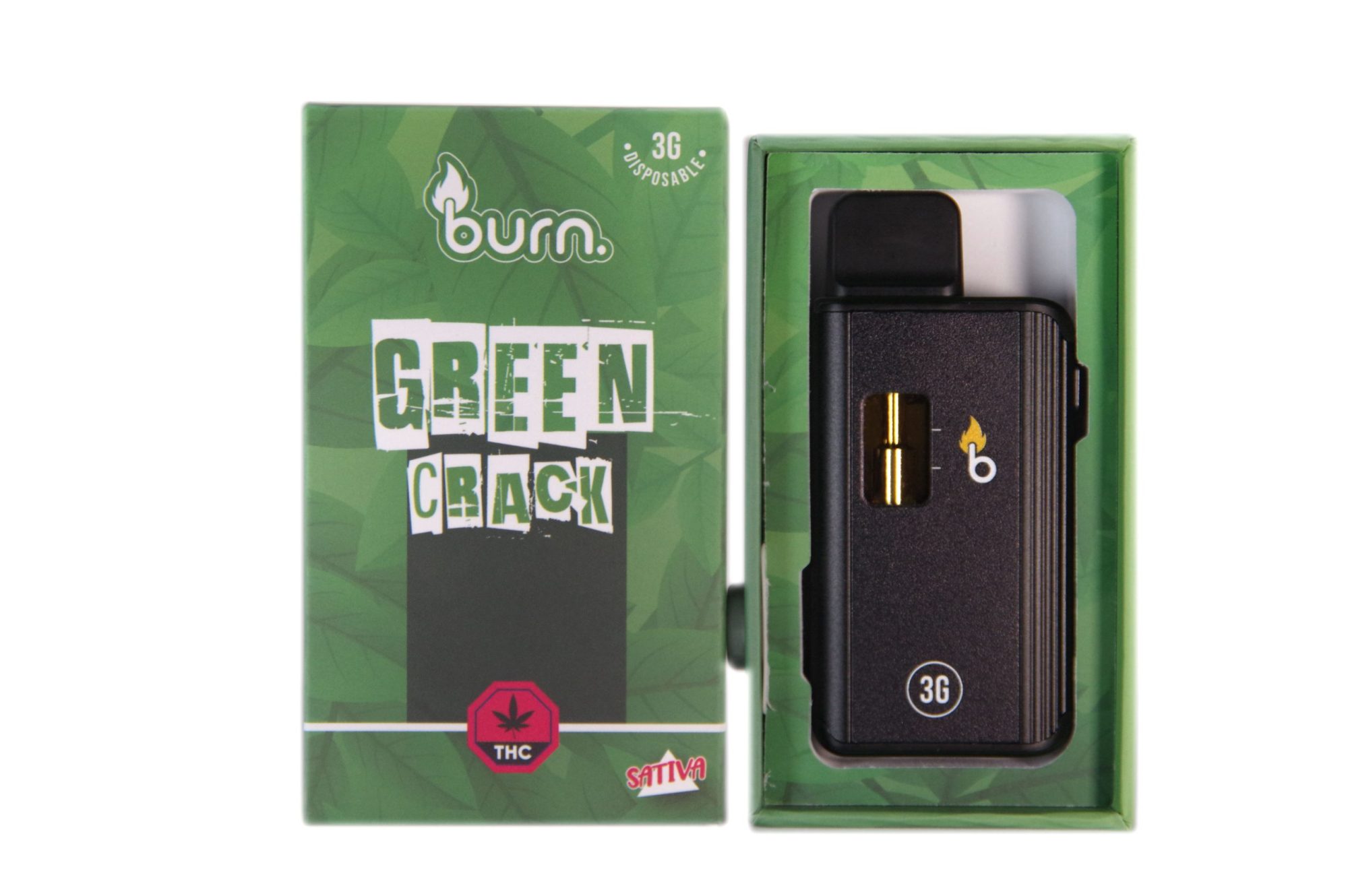 Buy Burn Extracts - Green Crack 3ML Mega Sized at Wccannabis Online Shop