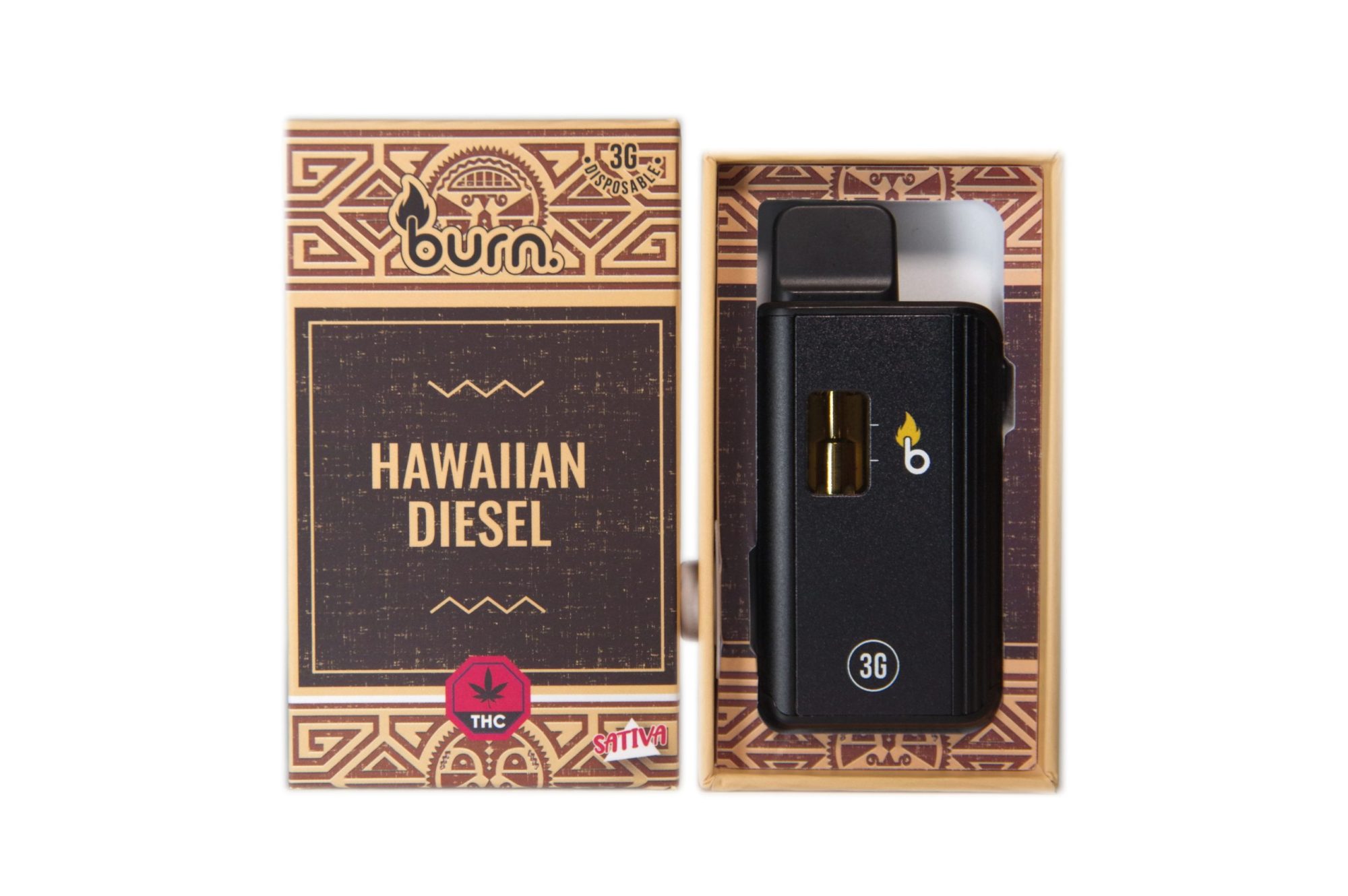 Buy Burn Extracts - Hawaiian Diesel 3ML Mega Sized at Wccannabis Online Shop