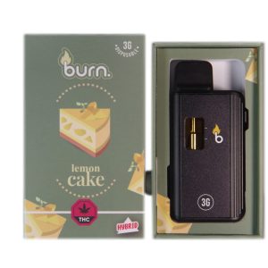 Buy Burn Extracts - Lemon Cake 3ML Mega Sized at Wccannabis Online Shop