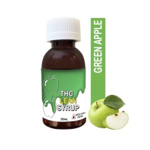 Buy THC Lean Syrup - Green Apple at Wccannabis Online Shop