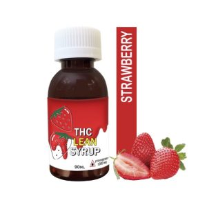Buy THC Lean Syrup - Strawberry at Wccannabis Online Shop