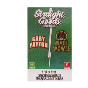 Buy Straight Goods - Dual Chamber Vape - Gary Payton + Maui Wowie (3 Grams + 3 Grams) at Wccannabis Online Shop