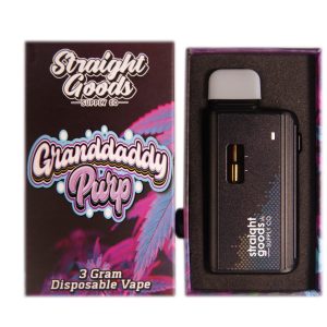 Buy Straight Goods - Granddaddy Purp 3G Disposable Pen at Wccannabis Online Shop