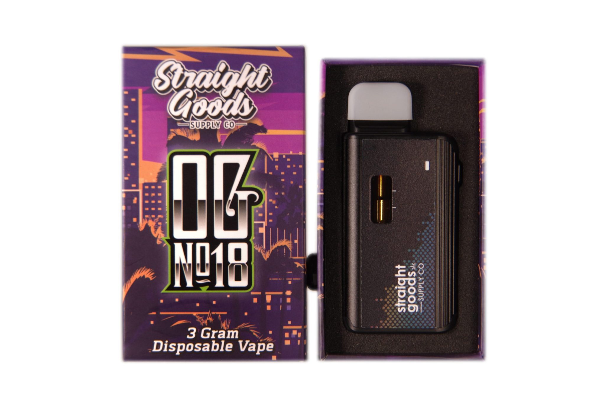 Buy Straight Goods - OG No 18 3G Disposable Pen at Wccannabis Online Shop