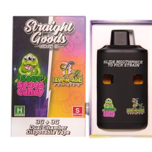 Buy Straight Goods - Dual Chamber Vape - Sour Space Candy + Lemon-Ade (3 Grams + 3 Grams) at Wccannabis Online Shop