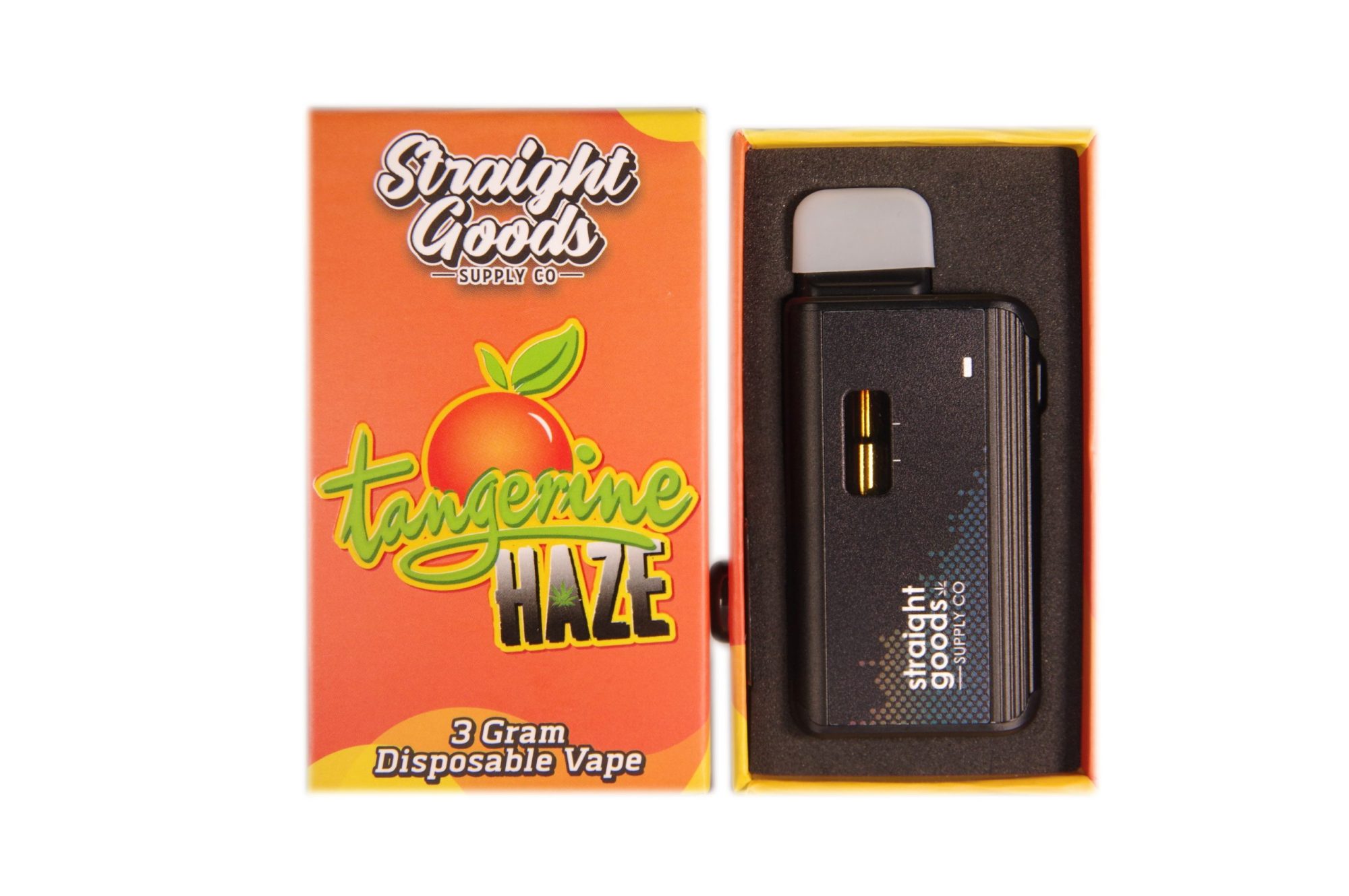 Buy Straight Goods - Tangerine Haze 3G Disposable Pen at Wccannabis Online Shop