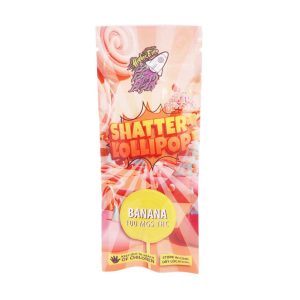 Buy Higher Fire Extracts - Shatter Lollipop - Banana 100MG THC at Wccannabis Online Shop