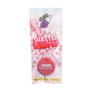Buy Higher Fire Extracts - Shatter Lollipop - Cherry 100MG THC at Wccannabis Online Shop