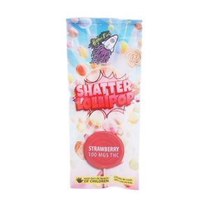 Buy Higher Fire Extracts - Shatter Lollipop - Strawberry  100MG THC at Wccannabis Online Shop