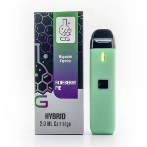 Buy CG Extracts Premium Concentrates Disposable Pen - Blueberry Pie 2ML at Wccannabis Online Shop