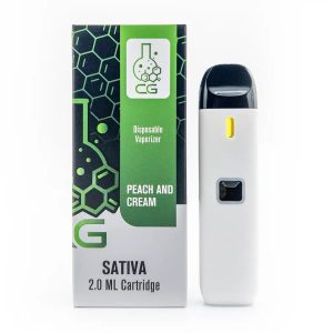 Buy CG Extracts Premium Concentrates Disposable Pen - Peaches & Cream 2ML at Wccannabis Online Shop