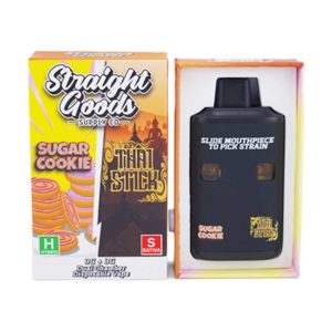 Buy Straight Goods - Dual Chamber Vape - Sugar Cookies + Thai Stick (3 Grams + 3 Grams) at Wccannabis Online Shop