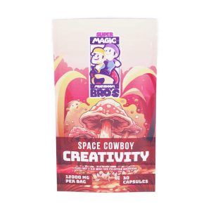 Buy Super Magic Mushroom Bro’s – Space Cowboy Creativity 12000 MG at Wccannabis Online Shop