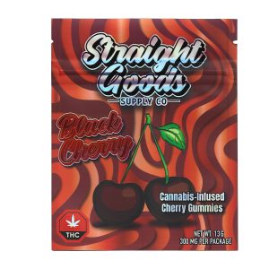 Buy Straight Goods Edibles – Black Cherry (300mg THC) at Wccannabis Online Shop