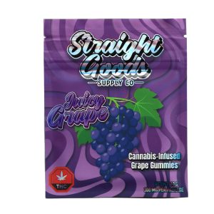 Buy Straight Goods Edibles – Juicy Grape (300mg THC) at Wccannabis Online Shop